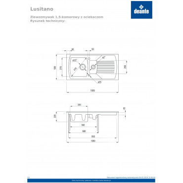 Lusitano ZCL 651N Мийка для кухні