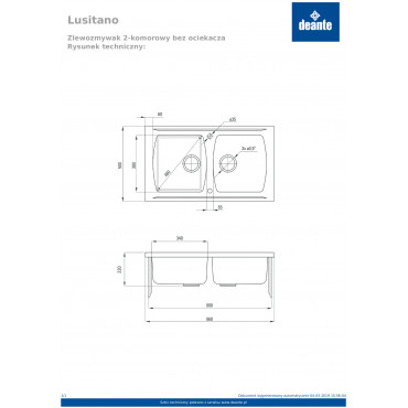 Lusitano ZCL 620N Мийка для кухні