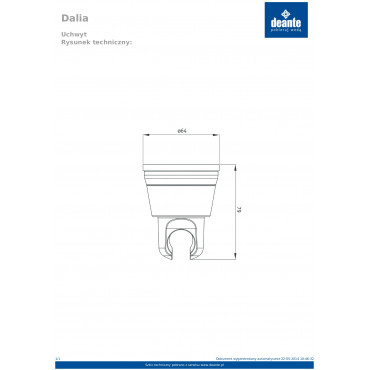 Dalia NDD 021U Кріплення для лійки