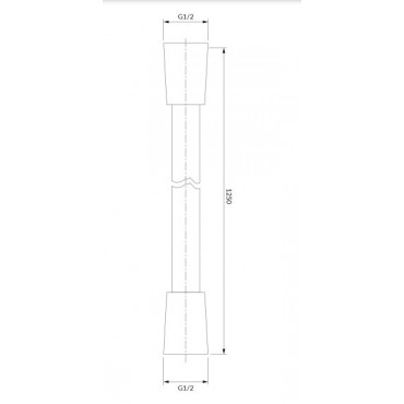 душовий шланг Omnires Silver silver 150 cm (SILVER-X150SL)