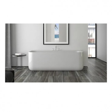 Ванна акрилова Knief Fresh 2.0 Wall без г/м 1700 x 750 x 600 mm щілинний перелив, білий глянсовий (0100238_010009106S)