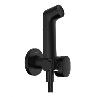 Гігієнічний душ Hansgrohe Bidette S, матовий чорний (29232670)