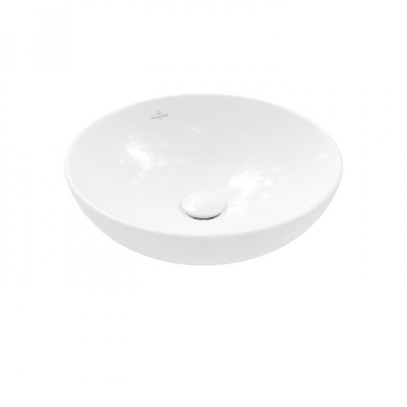 Умивальник на стільницю Villeroy & Boch Loop & Friends 380 мм White Alpin (4A450001)