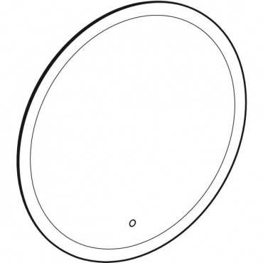 Дзеркало Geberit Option Round з прямим і непрямим підсвічуванням: D=90 см (502.799.00.1)