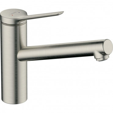 Змішувач Hansgrohe Zesis M33 150 1jet кухонний, Stainless Steel Finish (74802800)