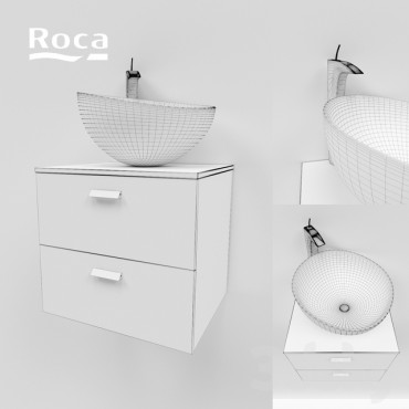 Стільниця модульна Roca Victoria Basic 99 см, білий (A857506806)