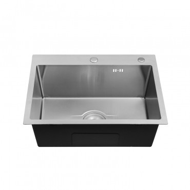 Кухонна мийка Kroner KRP Derby - 5843HM Brush