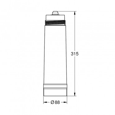 Картридж пом'якшуючий Grohe Blue M-Size 40430001