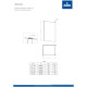 Abelia KTA N39P Душова стінка Walk-in