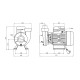 Насос поверхневий поливальний Pumpman 2DK20 Нmax 17 м Qmax 27 куб.м 2