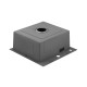 Комплект кухонна мийка Kroner Schwarze-5050HM PVD + змішувач Ersel-GRP03393BLK + дозатор Spender-026