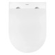 Комплект 4 в 1: Інсталяція GROHE Solido 3 в 1 3884966Q + Унітаз безобідковий Kroner Harz WHI483632 TORNADO з сидінням Slim Duroplast / Soft-close / Quick relase KH483632WHIT (3884966KH483632)