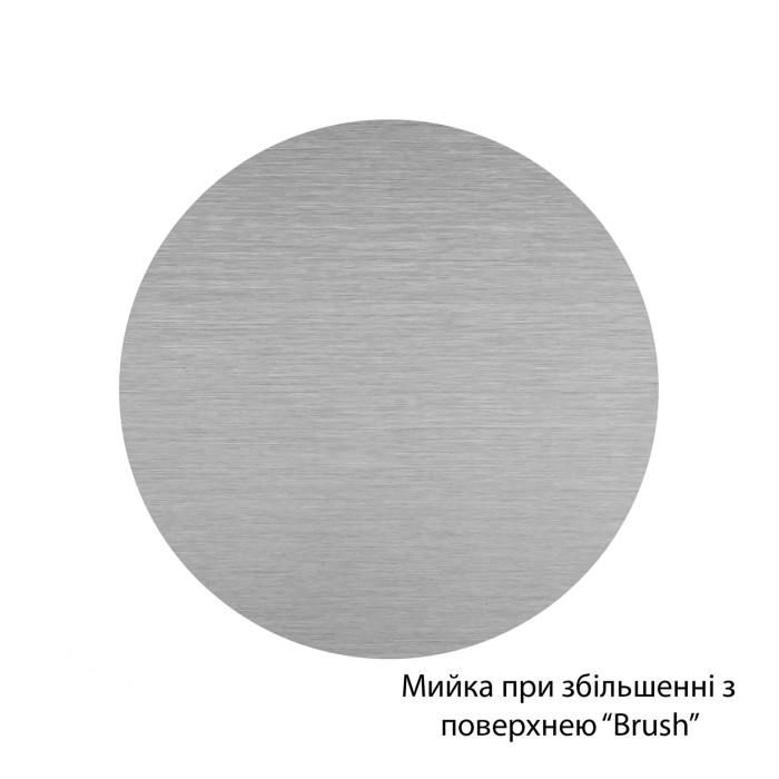 Комплект кухонна мийка Kroner Gebürstet-6350RHM + змішувач Küche-C031GRA + дозатор Spender-016