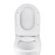 Унітаз підвісний безобідковий Kroner Armada WHI513636 RIMLESS з сидінням Slim Duroplast / Soft-close / Quick relase (KA513636WHIR)