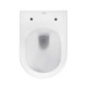 Унітаз підвісний безобідковий Kroner Armada WHI513636 RIMLESS з сидінням Slim Duroplast / Soft-close / Quick relase (KA513636WHIR)