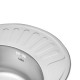 Кухонна мийка Kroner KRP Satin - 5745 (0.8 мм)