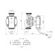 Насос циркуляційний Pumpman GRC32/7/130 Нmax 7м Qmax 3,6куб.м P 52 Вт