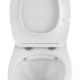 Комплект 4 в 1: Інсталяція Grohe Solido 2 в 1 38971000 + Панель змиву для унітаза Grohe Even Black 38966KV0 + Унітаз безободковий Kroner Oker WHI533536 RIMLESS з сидінням Slim Duroplast / Soft-close / Quick relase KO533536WHIR (38971966KV0KO53R)