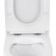 Комплект 4 в 1: Інсталяція Grohe Solido 2 в 1 38971000 + Панель змиву для унітаза Grohe Even Black 38966KV0 + Унітаз безобідковий Kroner Harz WHI483632 TORNADO з сидінням Slim Duroplast / Soft-close / Quick relase KH483632WHIT (38971966KV0KH48T)