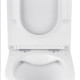Комплект 4 в 1: Інсталяція Grohe Solido 2 в 1 38971000 + Панель змиву для унітаза Even Black 38966KV0 + Унітаз підвісний безобідковий Kroner Armada WHI513636 RIMLESS з сидінням Slim Duroplast / Soft-close / Quick relase KA513636WHIR (38971966KV0KA51R)