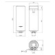 Водонагрівач Ariston Slim PRO1 ECO 65V 1,8K PL EU з мокрим ТЕНом 3626461
