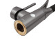 Комплект кухонна мийка Kroner Schwarze-6050HM PVD + змішувач Ersel-GRP03393BLK + дозатор Spender-026
