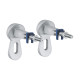Комплект 4 в 1: Інсталяція GROHE Solido 3 в 1 3884966Q + Унітаз безобідковий Kroner Harz WHI493736 RIMLESS з сидінням Slim Duroplast/Soft-close/ Quick relase KH493736WHIR (3884966KH493736)