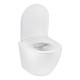 Комплект 4 в 1: Інсталяція Grohe Solido 2 в 1 38971000 + Панель змиву для унітаза Grohe Even 389662430 + Унітаз підвісний безобідковий Kroner Harz WHI493736 RIMLESS з сидінням Slim Duroplast / Soft-close / Quick relase KH493736WHIR (38971966243KH49R)