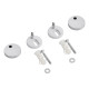 Комплект 4 в 1: Інсталяція Grohe QuickFix Solido 2 в 1 38971000 + Панель змиву для унітаза Grohe QuickFix Even 389662430 + Унітаз безободковий Kroner Oker WHI533536 RIMLESS з сидінням Slim Duroplast /Soft-close /Quick relase KO533536WHIR (38971966243KO53R
