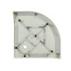 Душова кабіна Agua Cascad - S.F.D.90x90 см